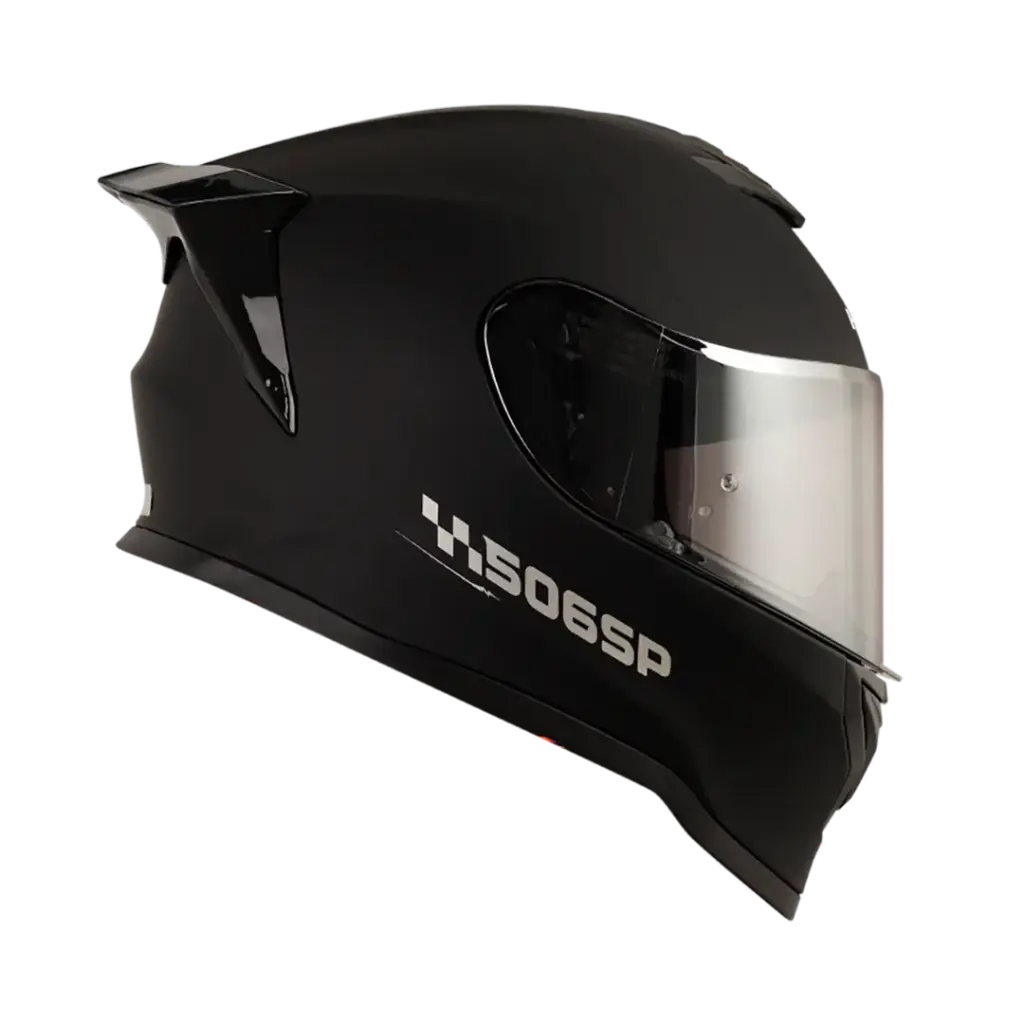 [140100108] CASCO HRO-506 SP SOLIDO GRIS MATE NEGRO (M)