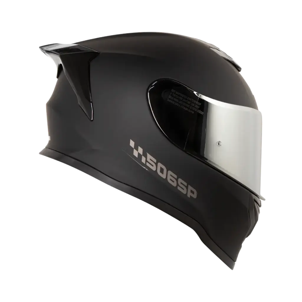 [140101008] CASCO HRO-506 SP SOLIDO NEGRO MATE (S)