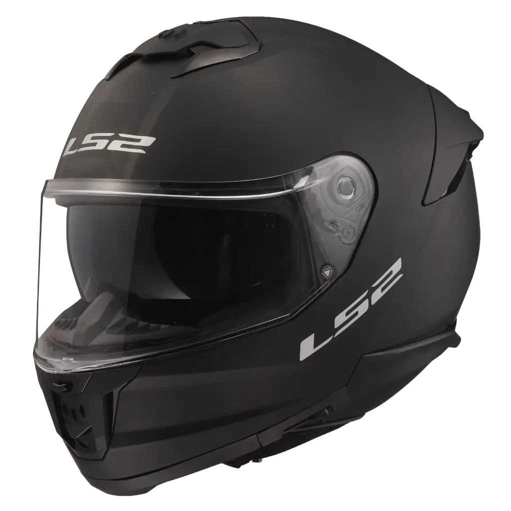 CASCO LS2 FF808 STREAM II SOLIDO NEGRO BRILLO