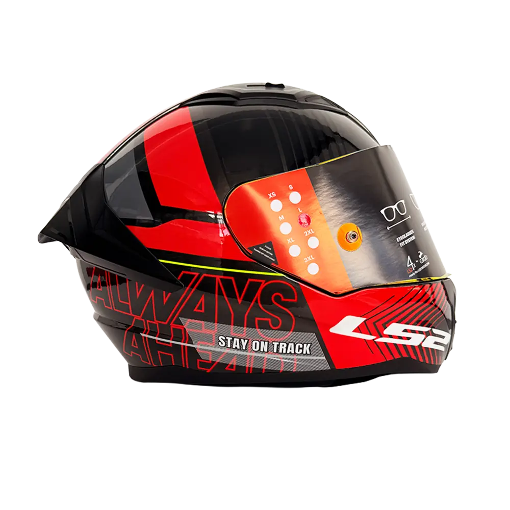 [140101006] CASCO LS2 FF810 VIGO SHIFT JEANS TITANIUM ROJO (M)