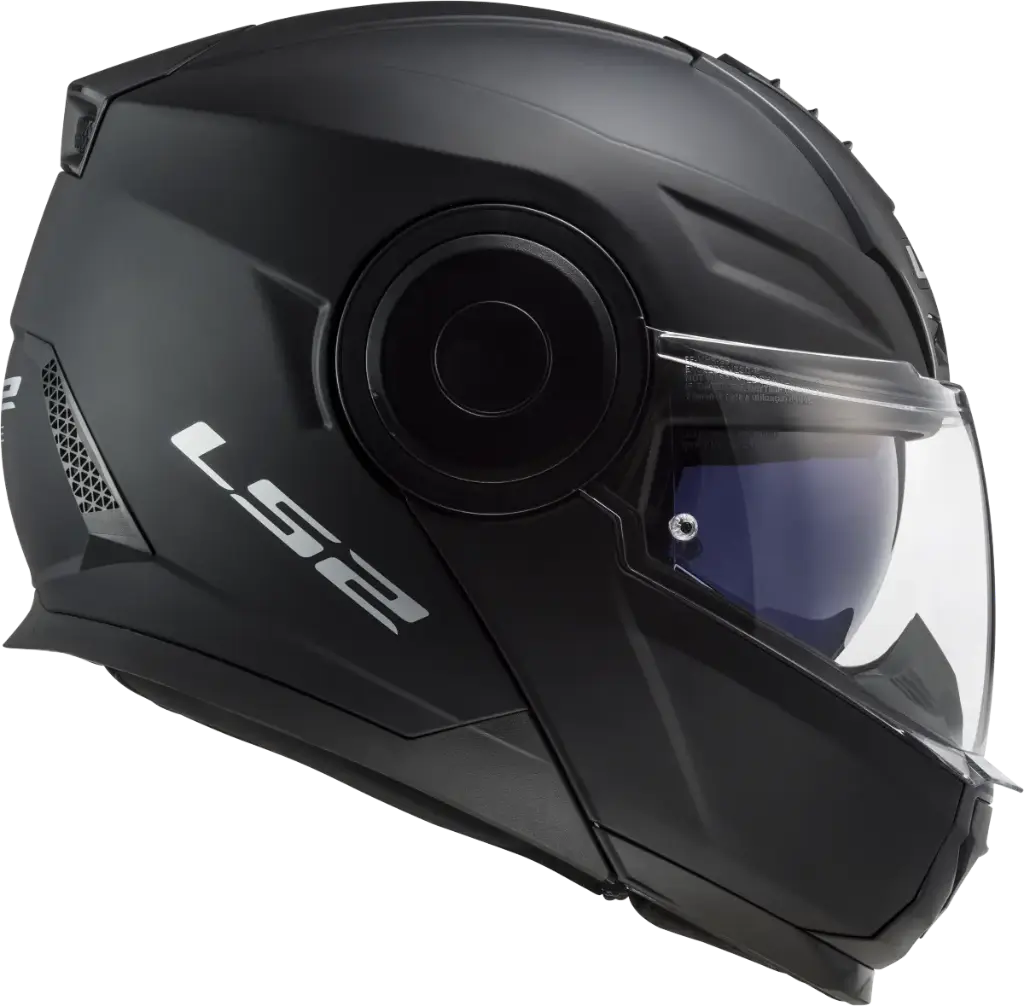 [140200706] CASCO LS2 FF908 STROBE II SOLIDO NEGRO BRILLO (M)