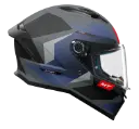 CASCO MT FF126 STINGER 2 RACLETTE C7 NEGRO AZUL MATE