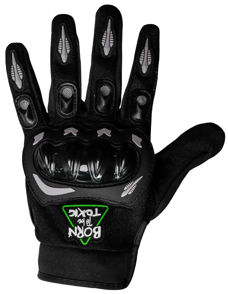 [160100509] GUANTE ATOMIC SULFUR NEGRO (S)