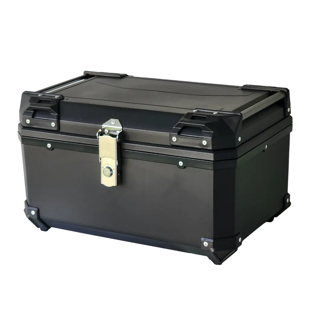 [152200409] MALETERO ATOMIC E580 NEGRO (PARRILLA + RESPALDAR) 65L