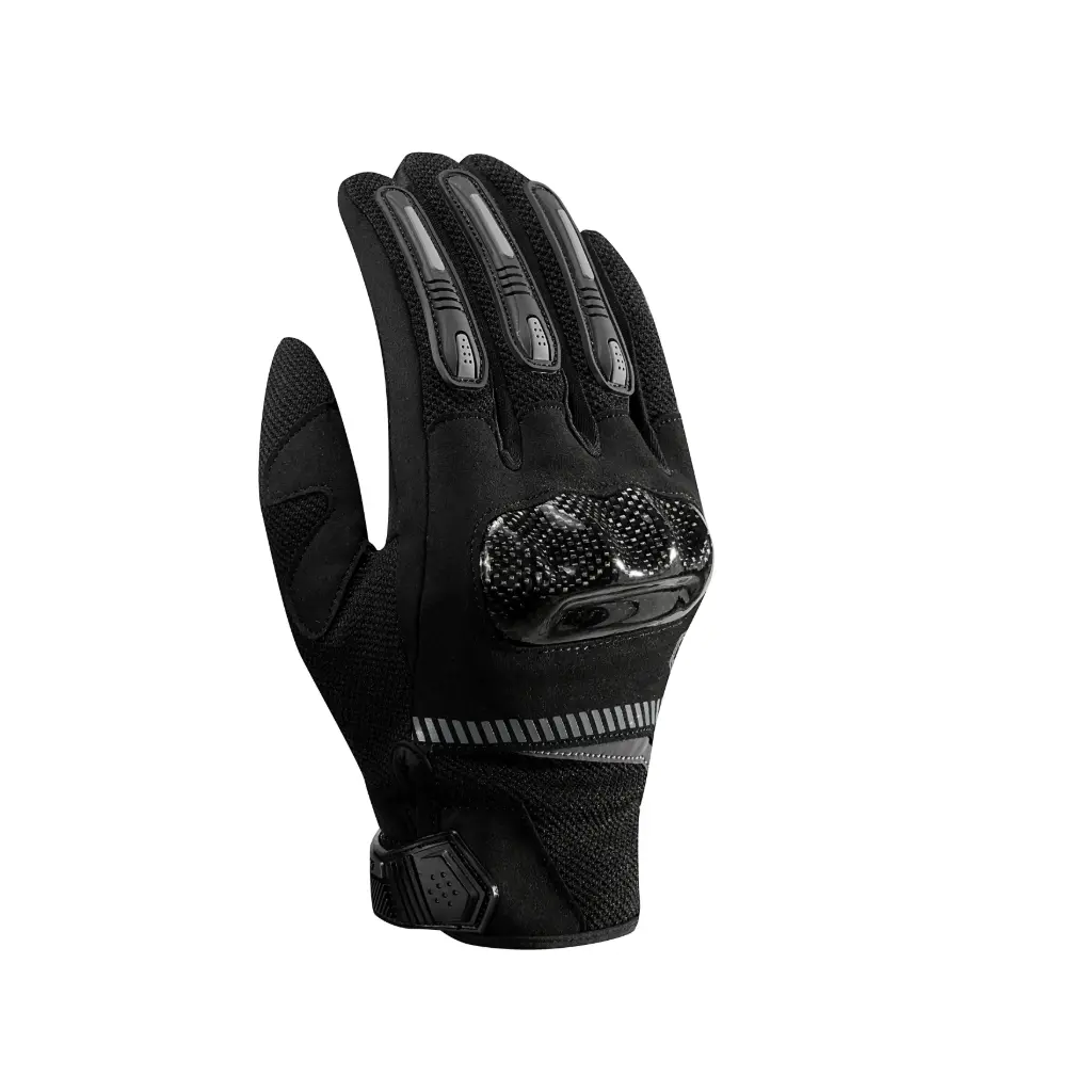 [1601007103] Guantes de motocicleta urbana de primavera y verano - MC203 (S, Negro)