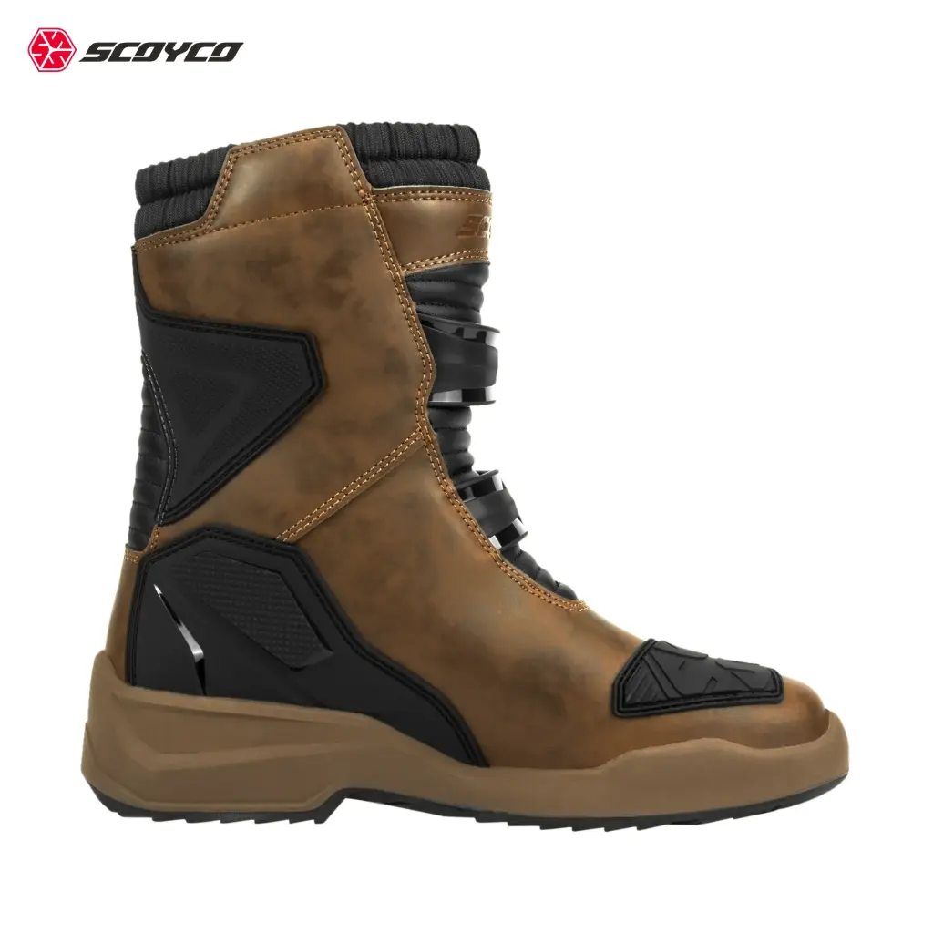 Botas Touring Impermeables para Motociclista Scoyco MT038WP
