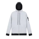 Jacket impermeable all season Cortavientos con protector hombreras y coderas  con capucha 4 estaciones  ST04-2